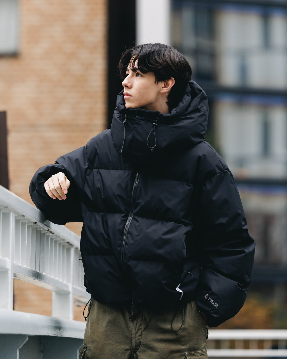 CLESSTE / +Phenix Windstopper ® By Gore-tex Labs City Down Jacket (Black)