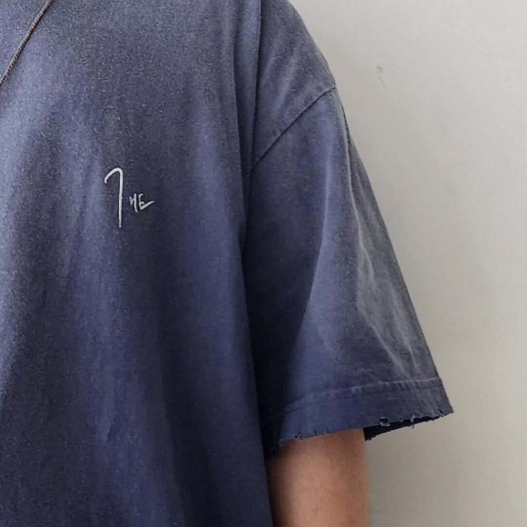 THE JEAN PIERRE / Signature Pigment Grunge Destroy SS Tee