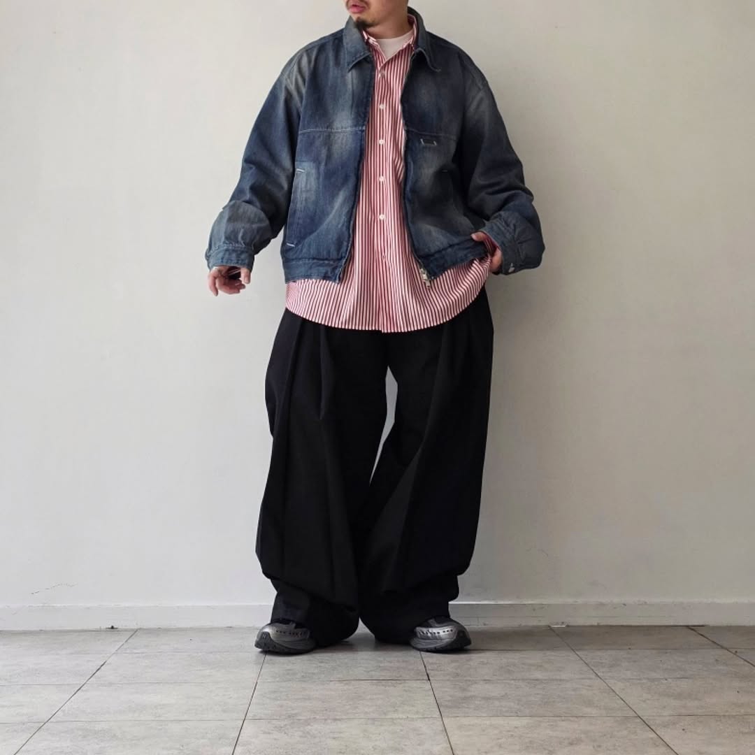 ANCELLM / Denim Zipup Jacket (Indigo)