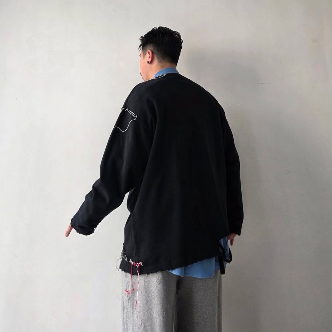 DISCOVERED / Looping Sweat (Black)