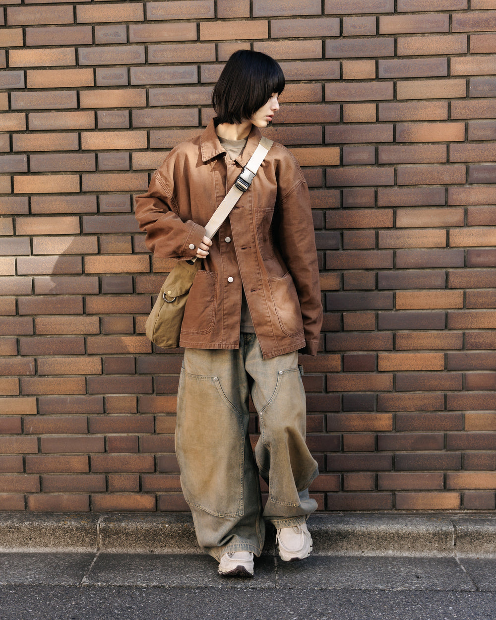 CLESSTE / Vintage Effect P-41 Jacket (Brown)