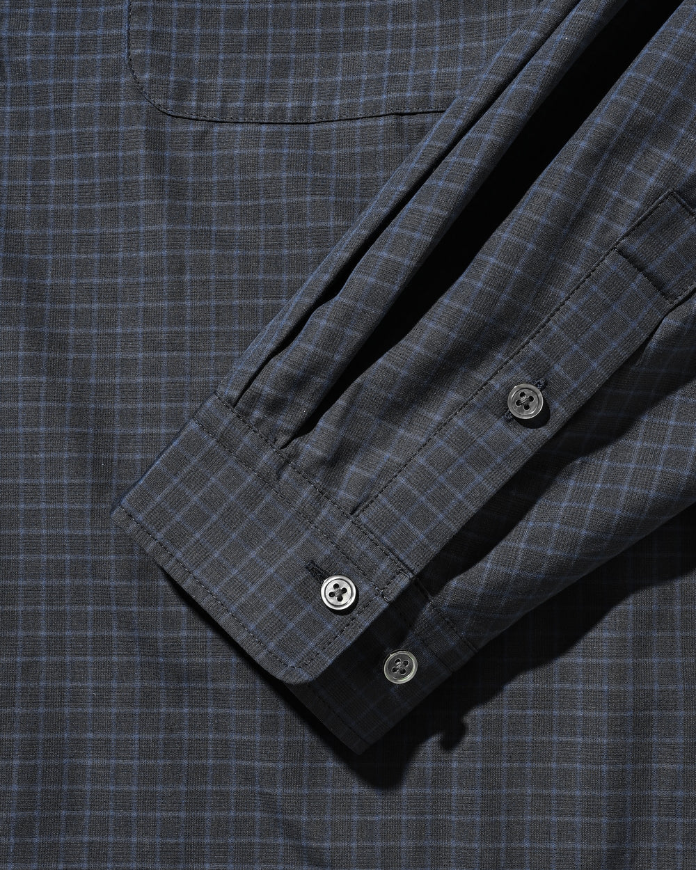 CLESSTE / Mini Plaid L/S Pullover Shirt (Navy)