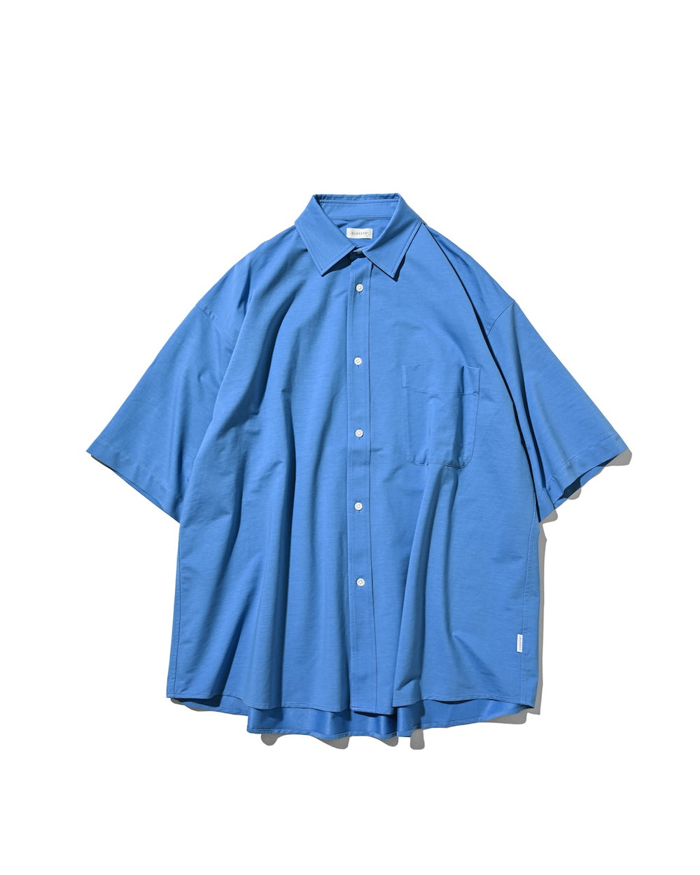 CLESSTE / 46G Knit Everyday S/S Shirt (Sax Blue)