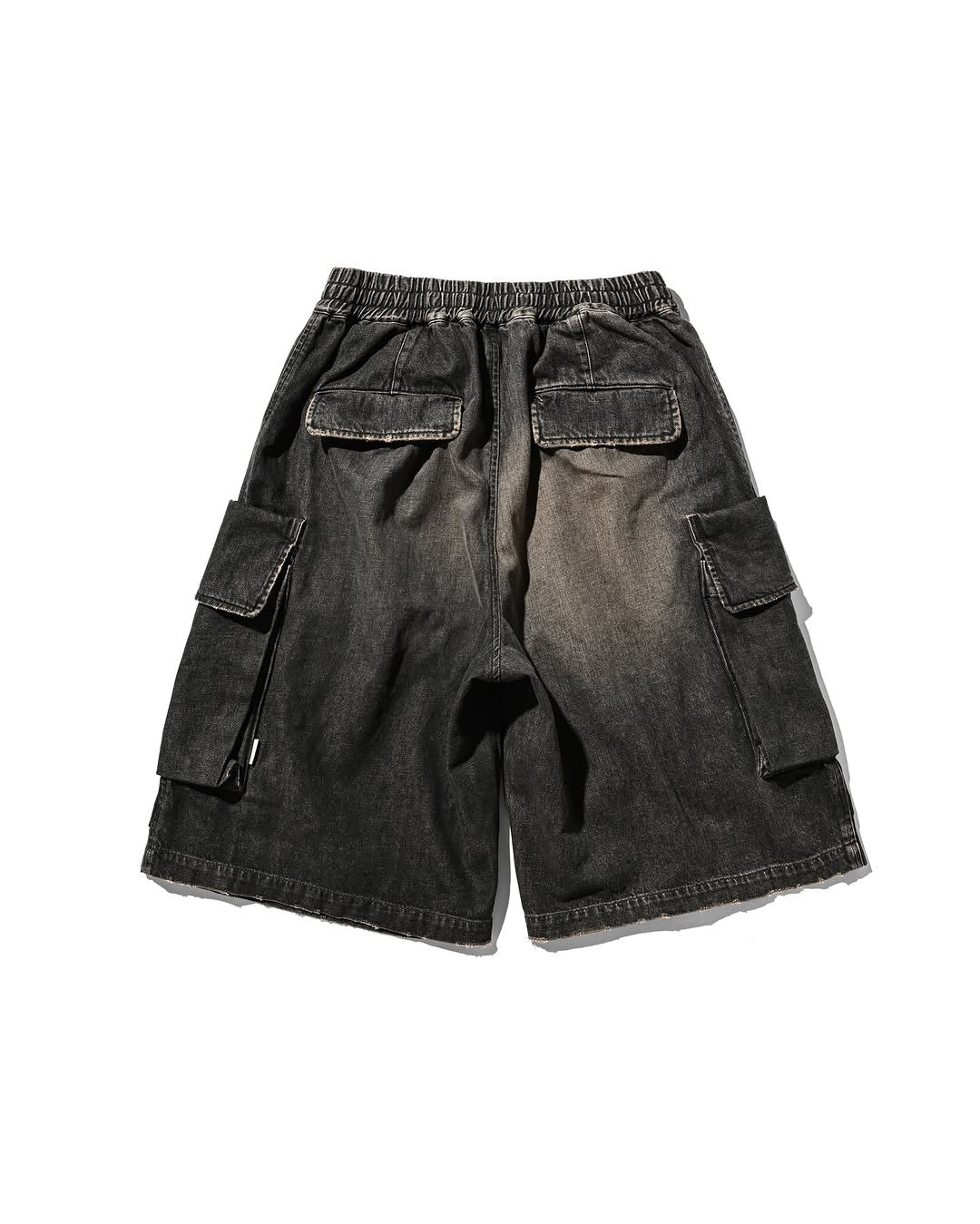 CLESSTE / Vintage Dyed Selvedge Denim City Military Half Pants (Vintage Black)