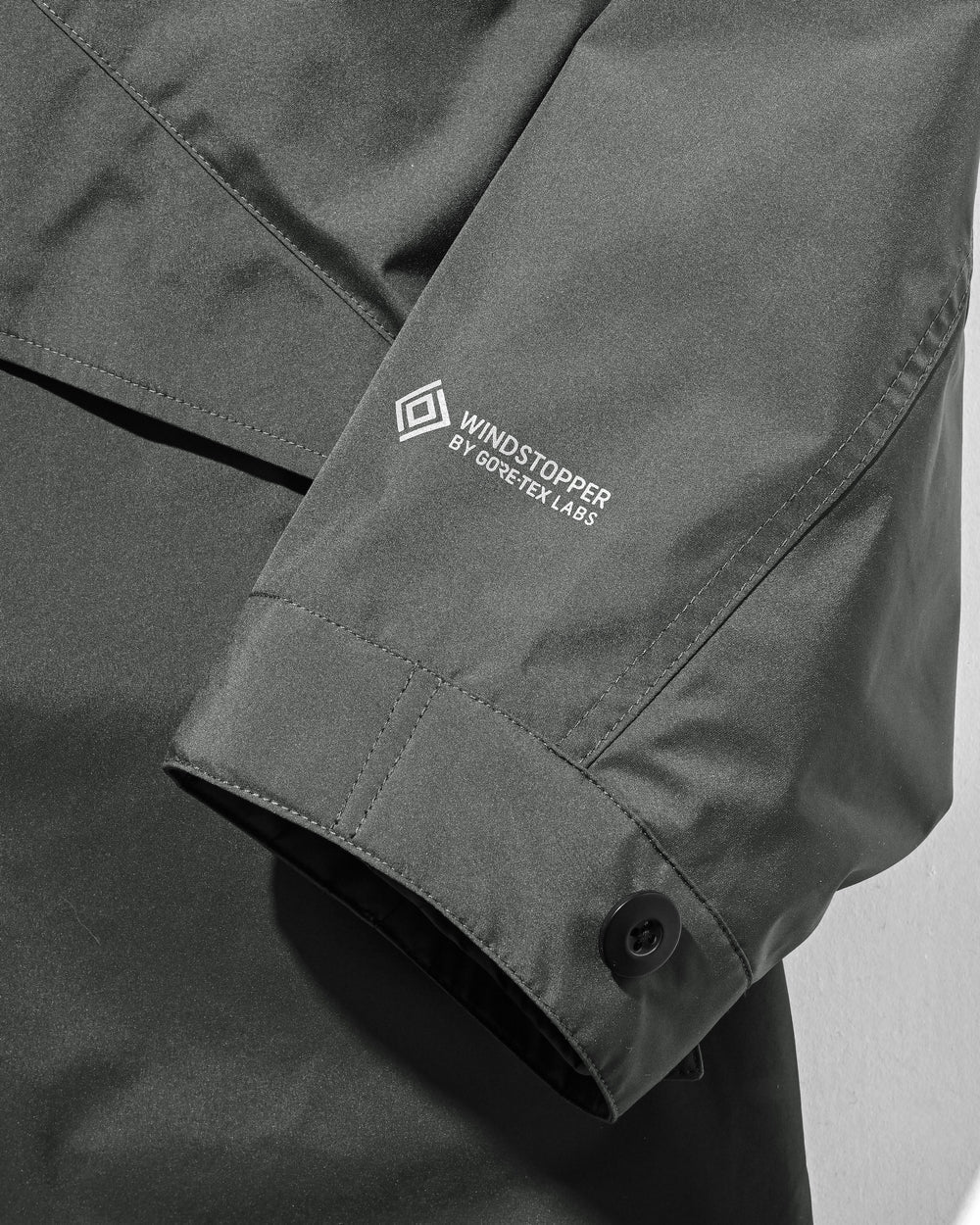 CLESSTE / +Phenix Windstopper ® By Gore-tex Labs City Fishtail Parka With Liner Jacket (Asphalt Gray)