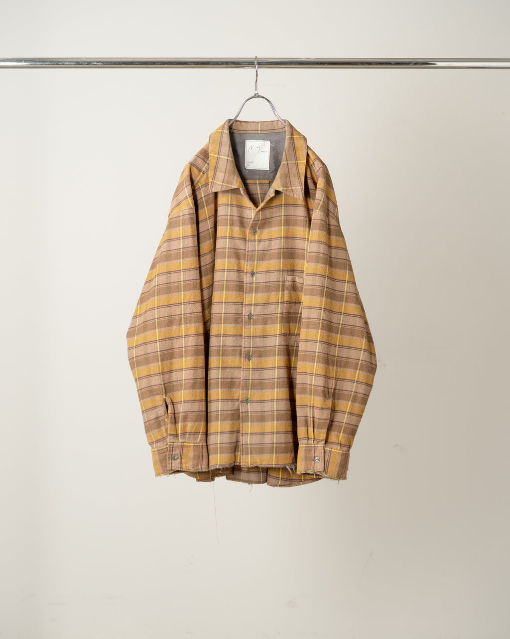 ANCELLM / Nel Check Shirt (Pattern B)
