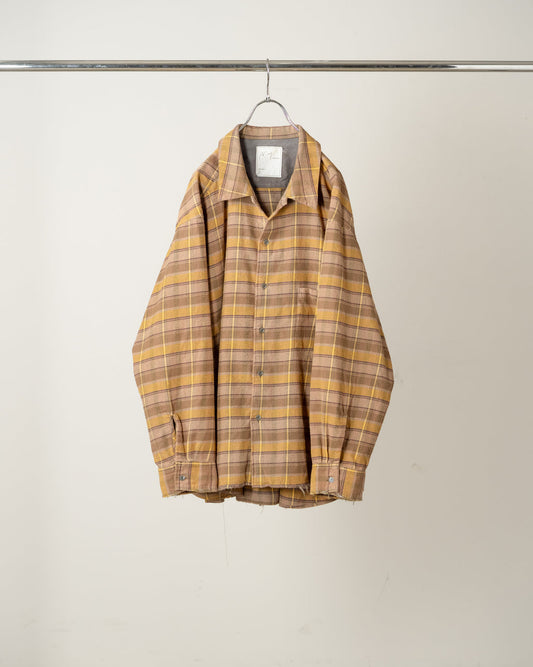 ANCELLM / Nel Check Shirt (Pattern B)