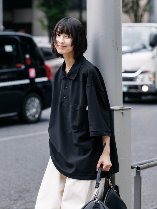 CLESSTE / Active City S/S Polo Shirt (Black)