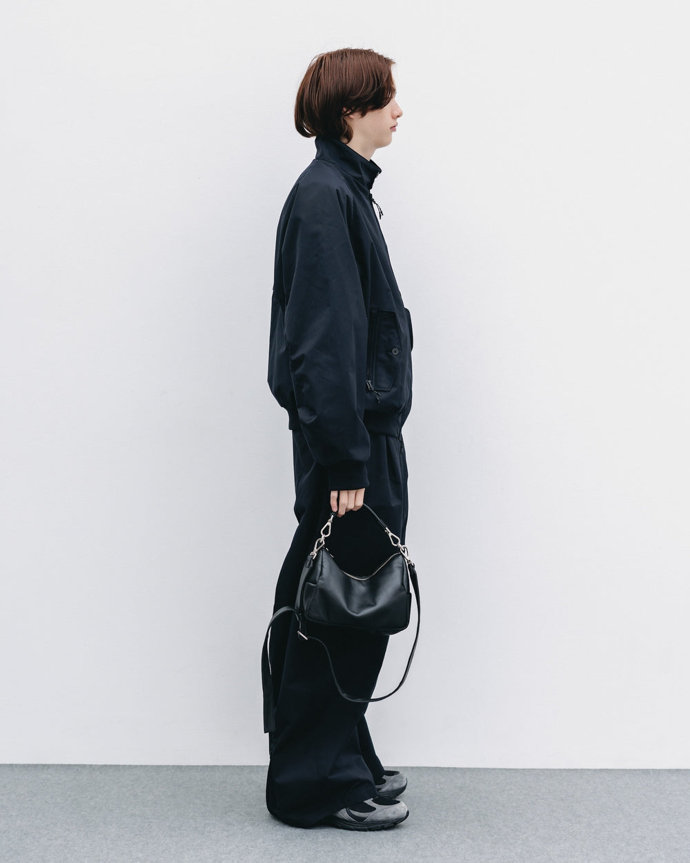 CLESSTE / Leather Day Off Bag Mini (Black)