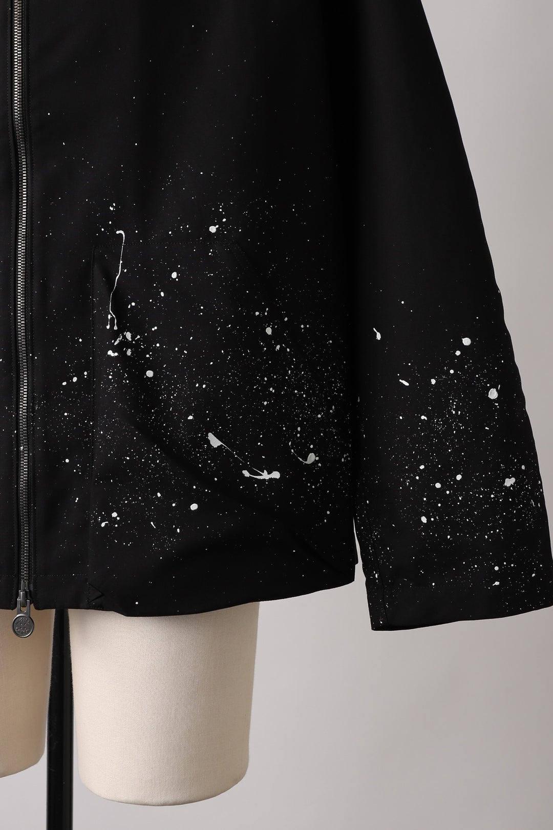 SHINYAKOZUKA / His Work Blouse With Powderfall (Black)