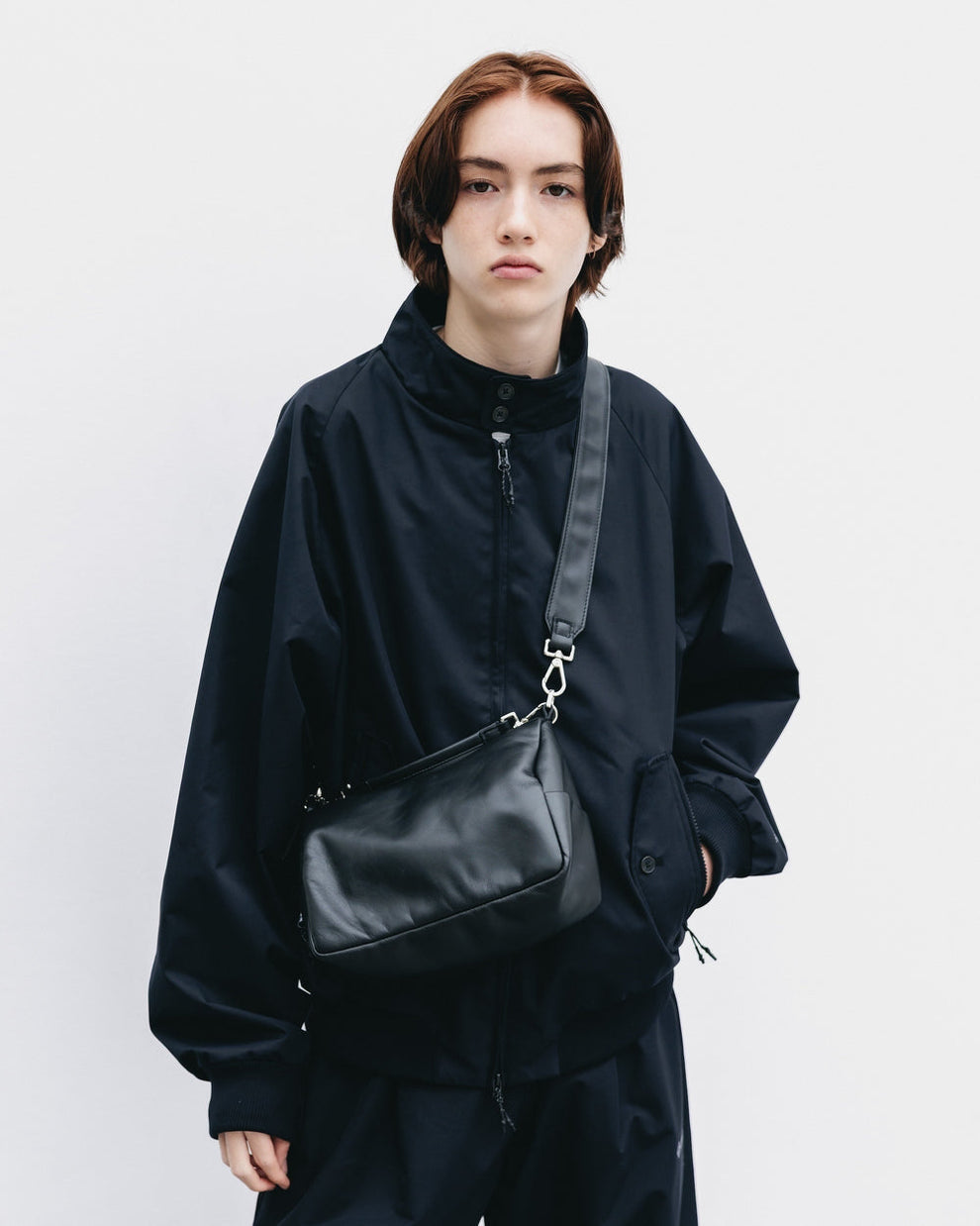 CLESSTE / Leather Day Off Bag Mini (Black)