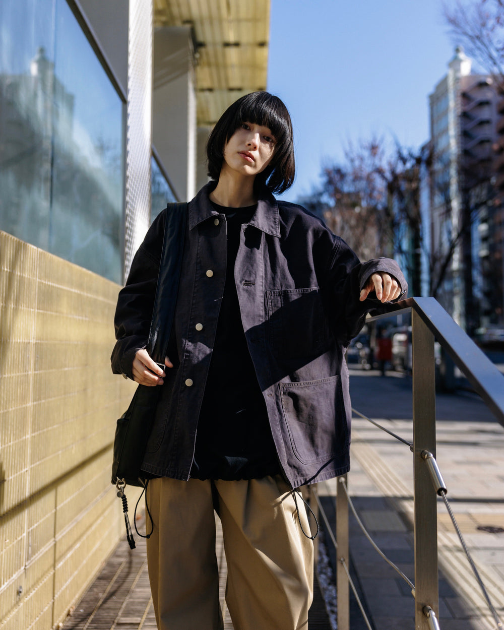 CLESSTE / Vintage Effect P-41 Jacket (Black)