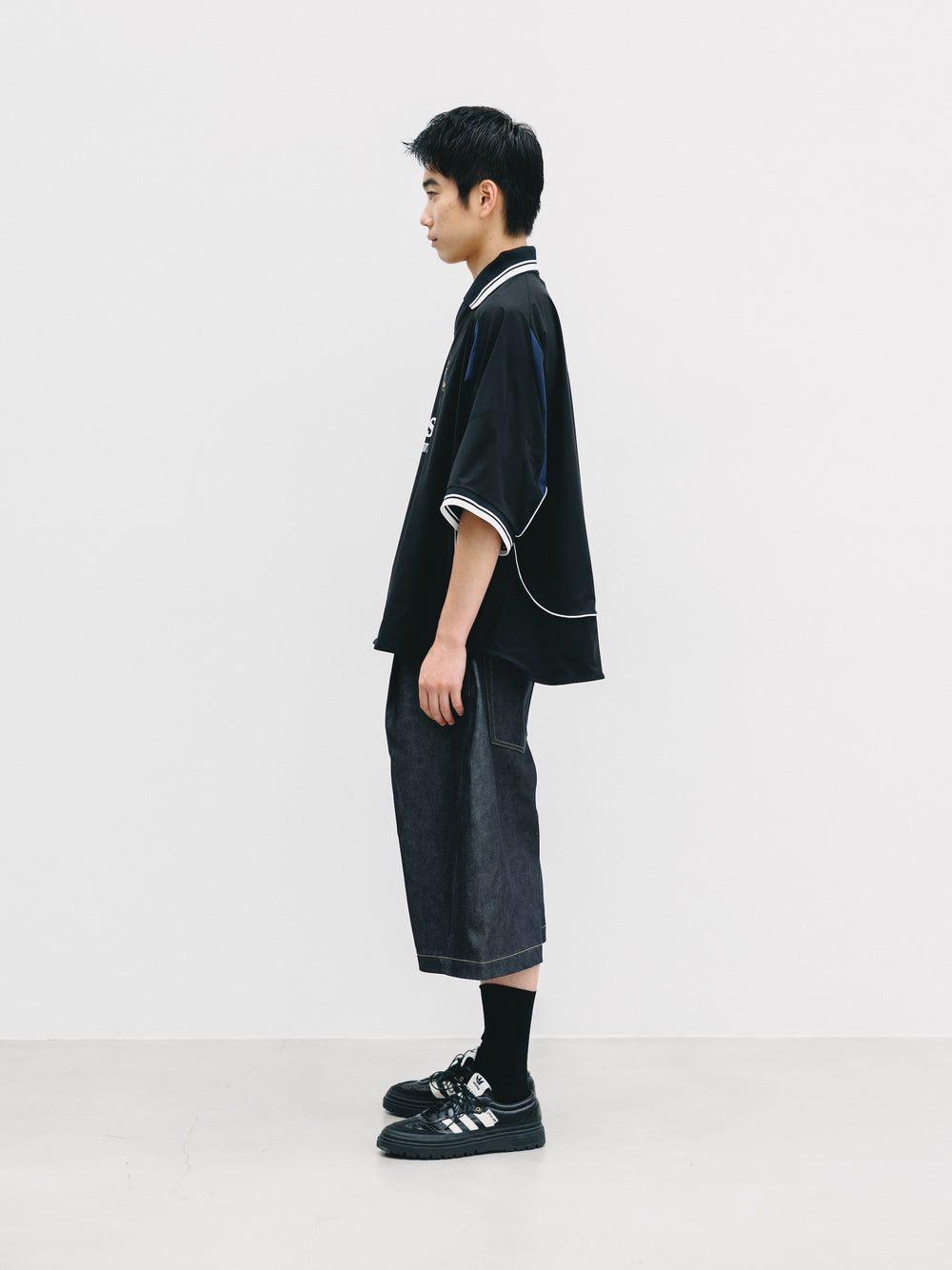CLESSTE / Selvedge Denim City Baggy Half Pants (Rigid Indigo)