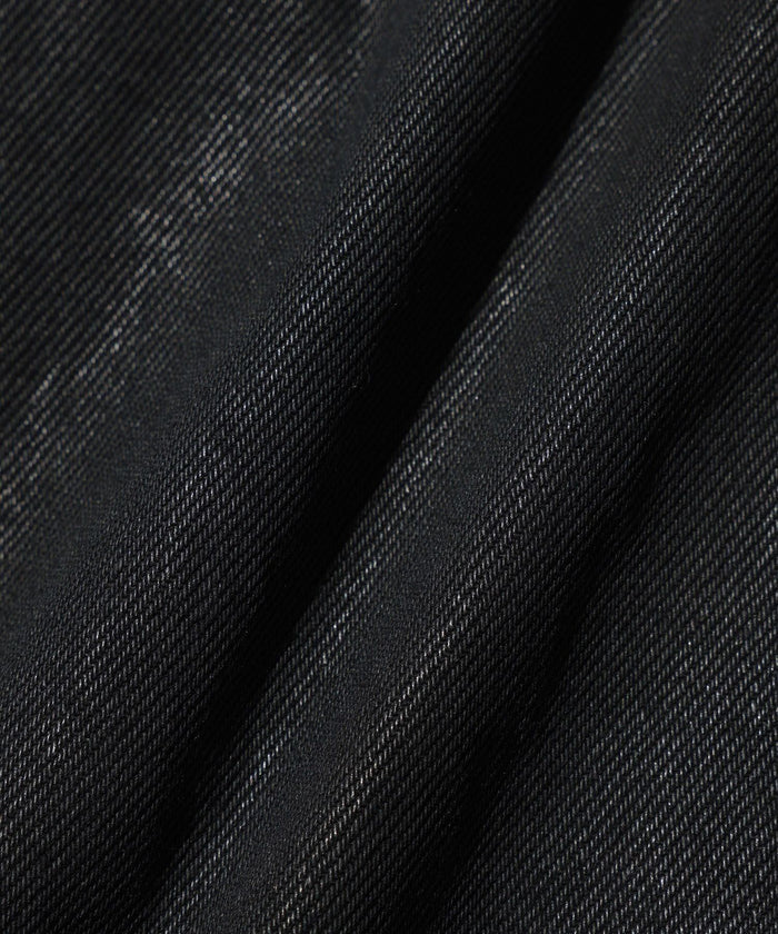 CODA / WAXED Offset Denim Tiered Jacket