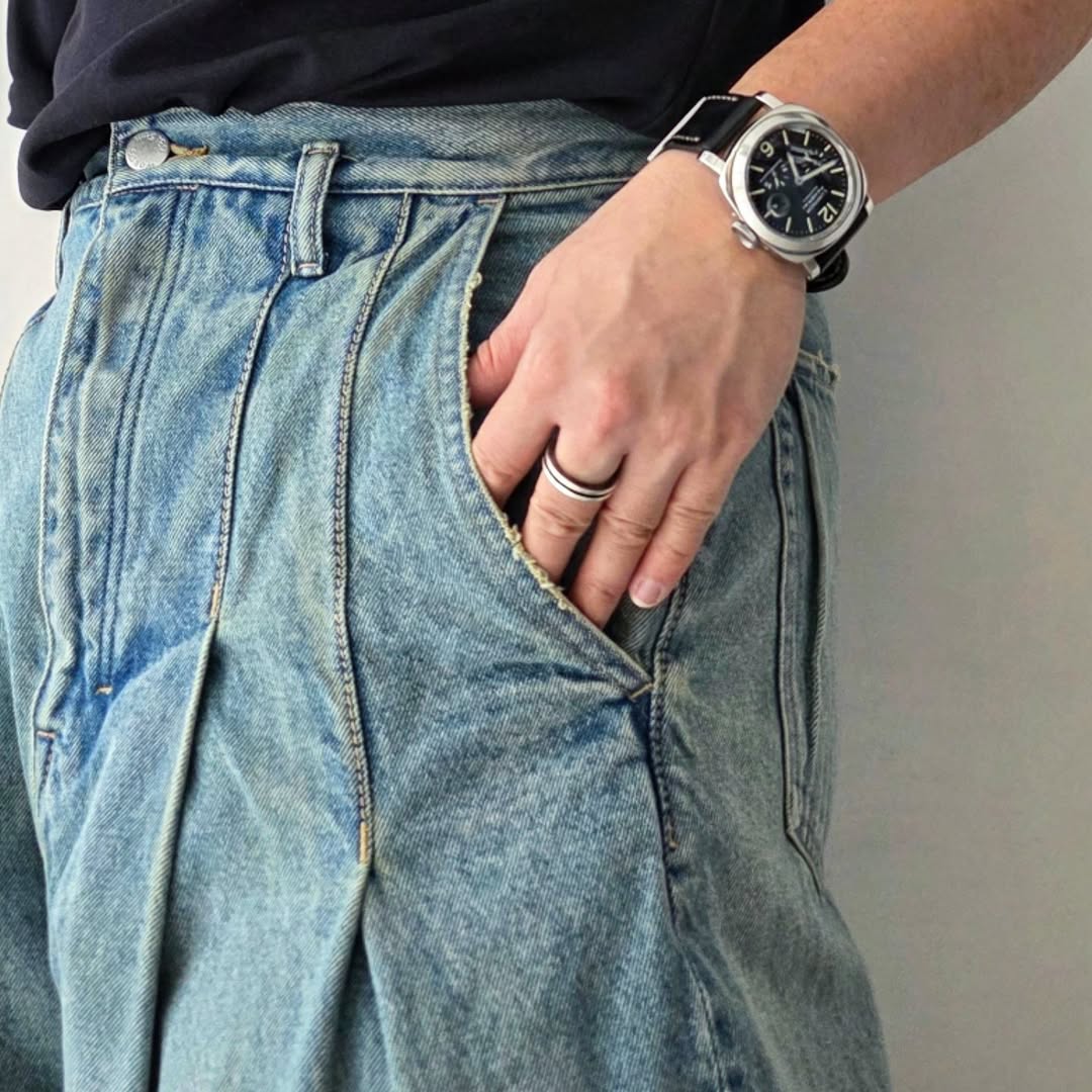 SHINYAKOZUKA / Damaged Ordinary City Baggy (Issue#8)(Indigo)