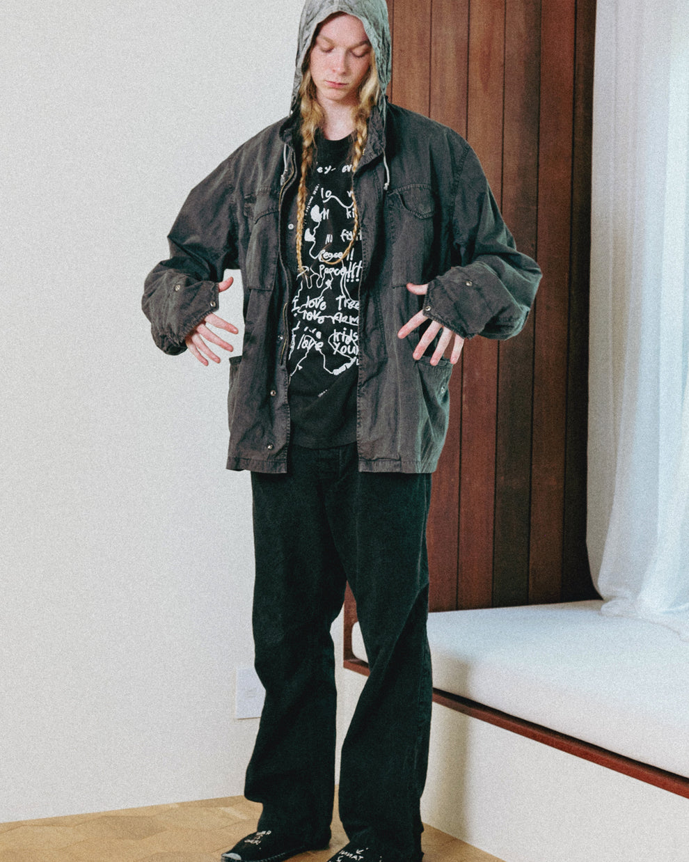 INNAT / Rakugaki SS Tee (Black)