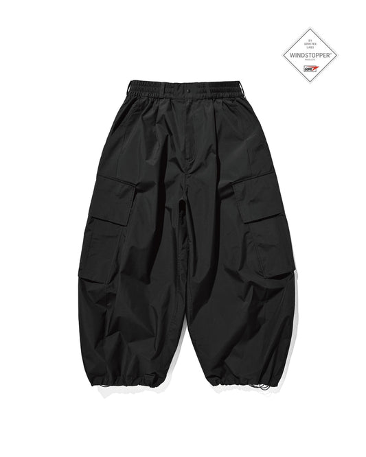 CLESSTE / +Phenix Windstopper ® By Gore-tex Labs City Mega Pocket Balloon Cargo Pants (Black)
