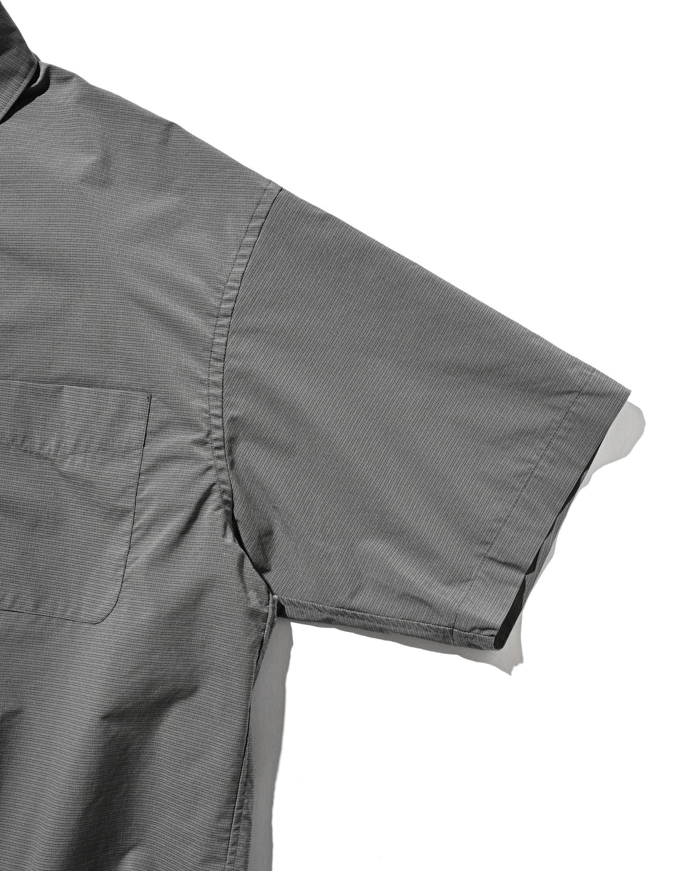 CLESSTE / Mini Plaid S/S Pullover Shirt (Charcoal)