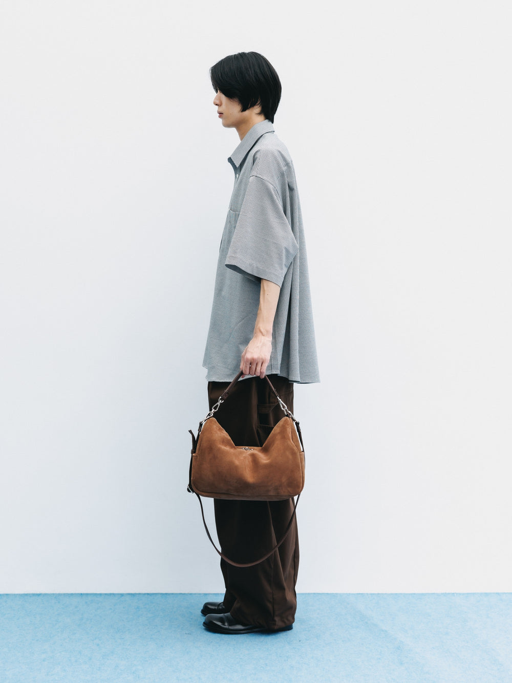 CLESSTE / Suede Day Off Bag (Brown)