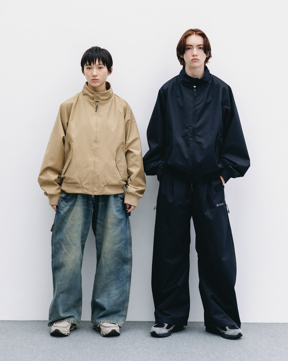 CLESSTE / +Phenix Windstopper® By Gore-Tex Labs Twill City Harrington Jacket (Black)