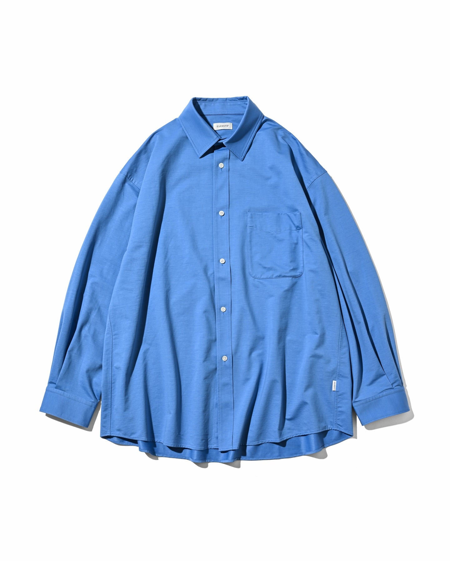 CLESSTE / 46G Knit Everyday L/S Shirt (Sax Blue)