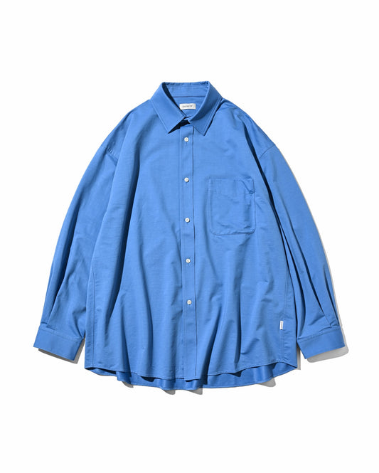 CLESSTE / 46G Knit Everyday L/S Shirt (Sax Blue)