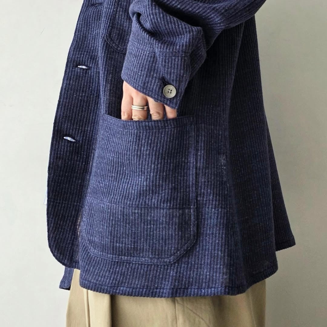 SABY / Workers Jacket Type S.B - Bishu Japan Linen Mesh Jacquard FAB -