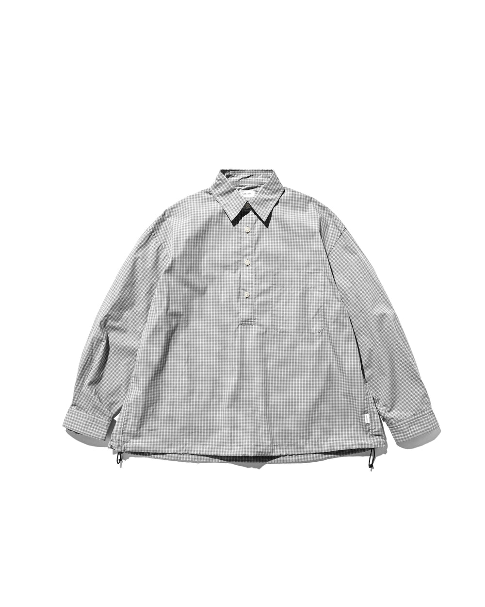 CLESSTE / Mini Plaid L/S Pullover Shirt (Gray)