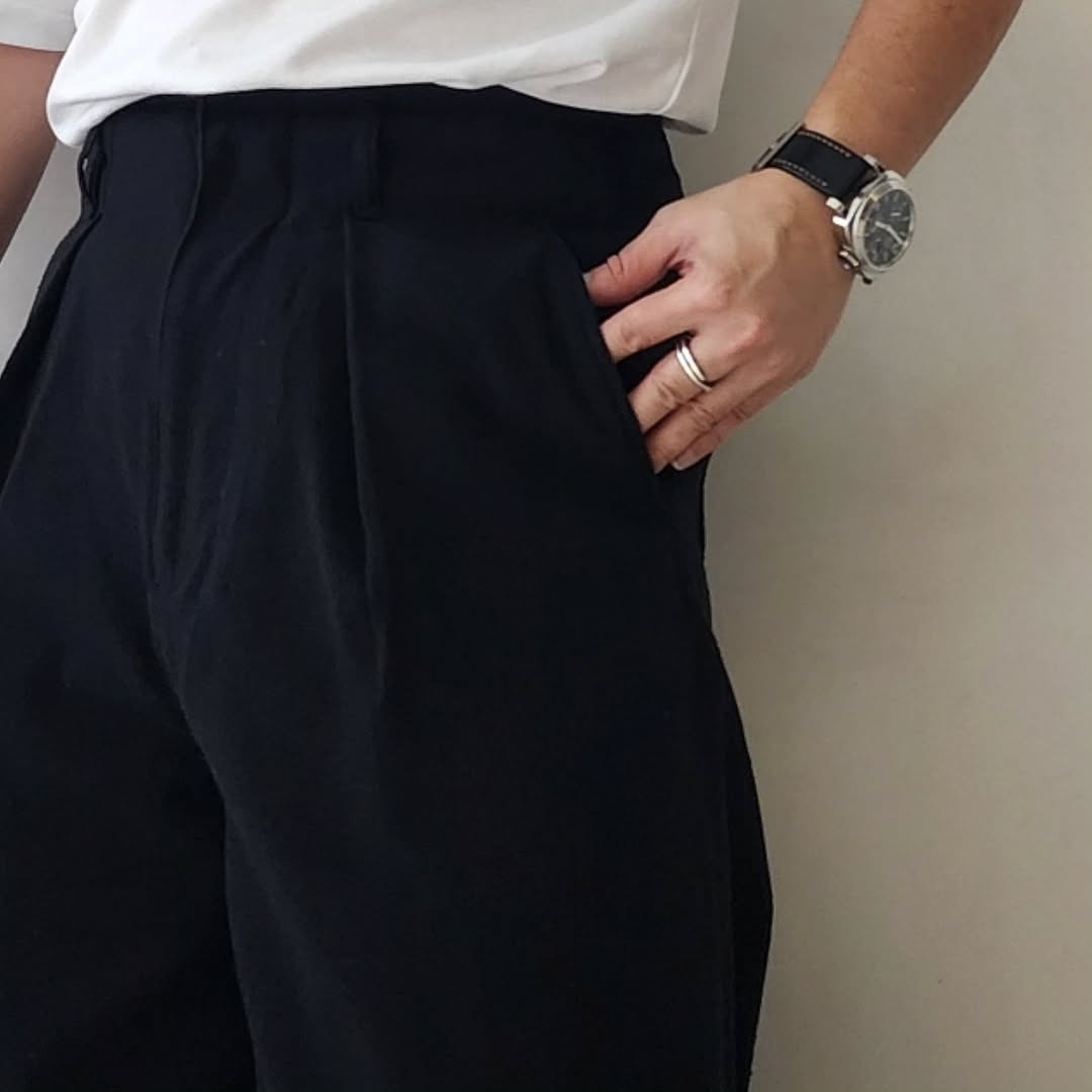 SABY / Tuck Baggy Type 3 - Bishu Japan Nep Wool Fab -