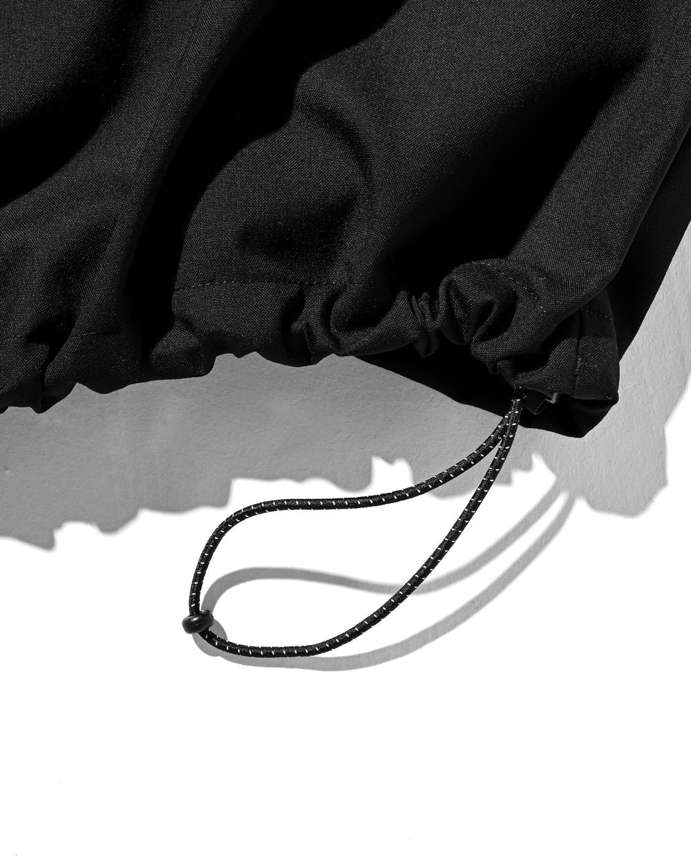 CLESSTE / Tropical Wool City S/S Half Zip Shirt (Black)