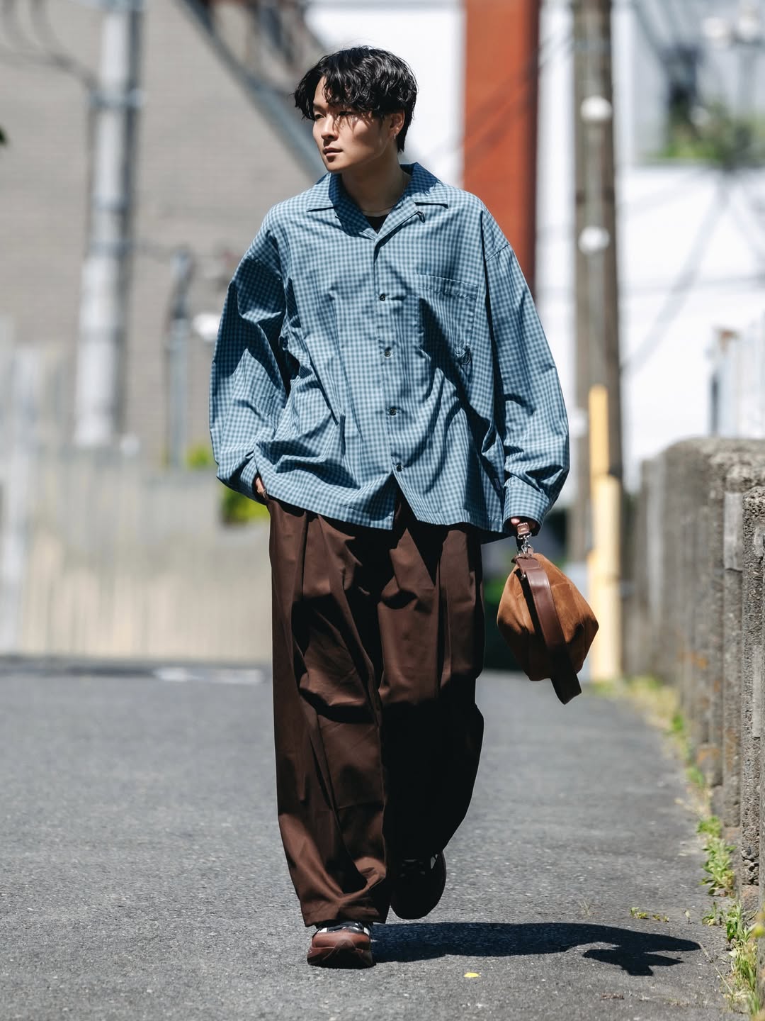 CLESSTE / Suede Day Off Mini (Brown)
