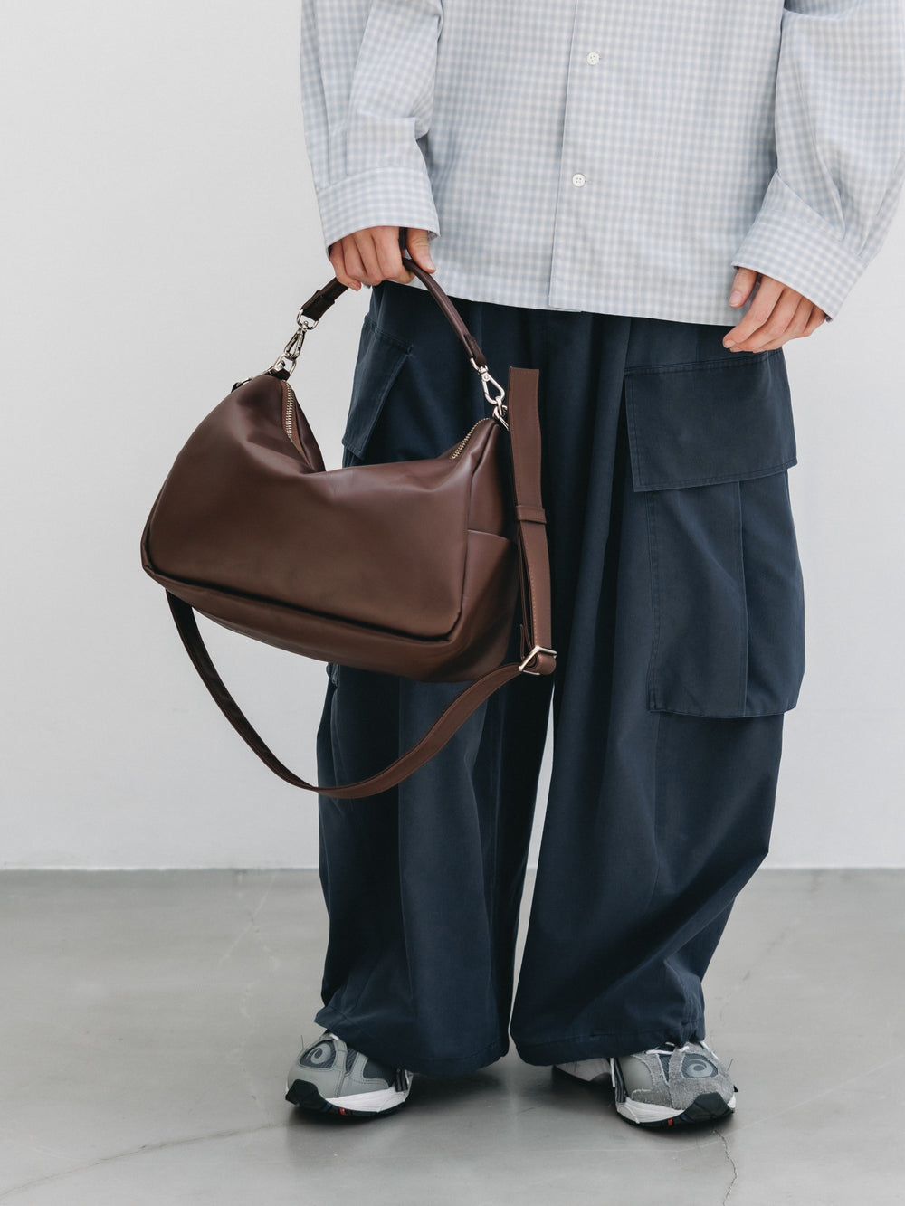 CLESSTE / Leather Day Off Bag (Brown)