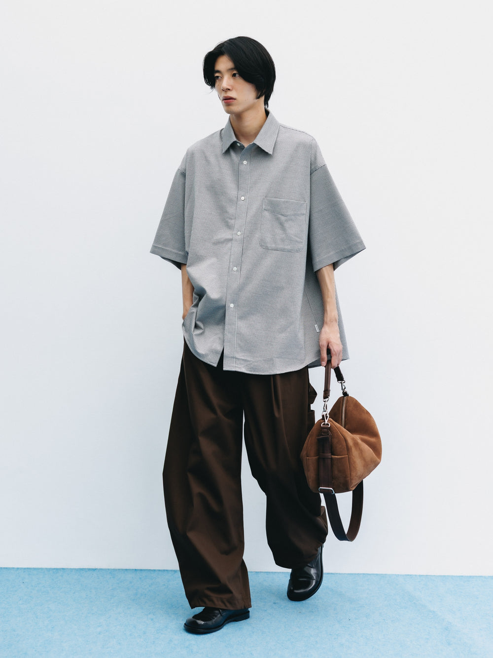 CLESSTE / Suede Day Off Bag (Brown)