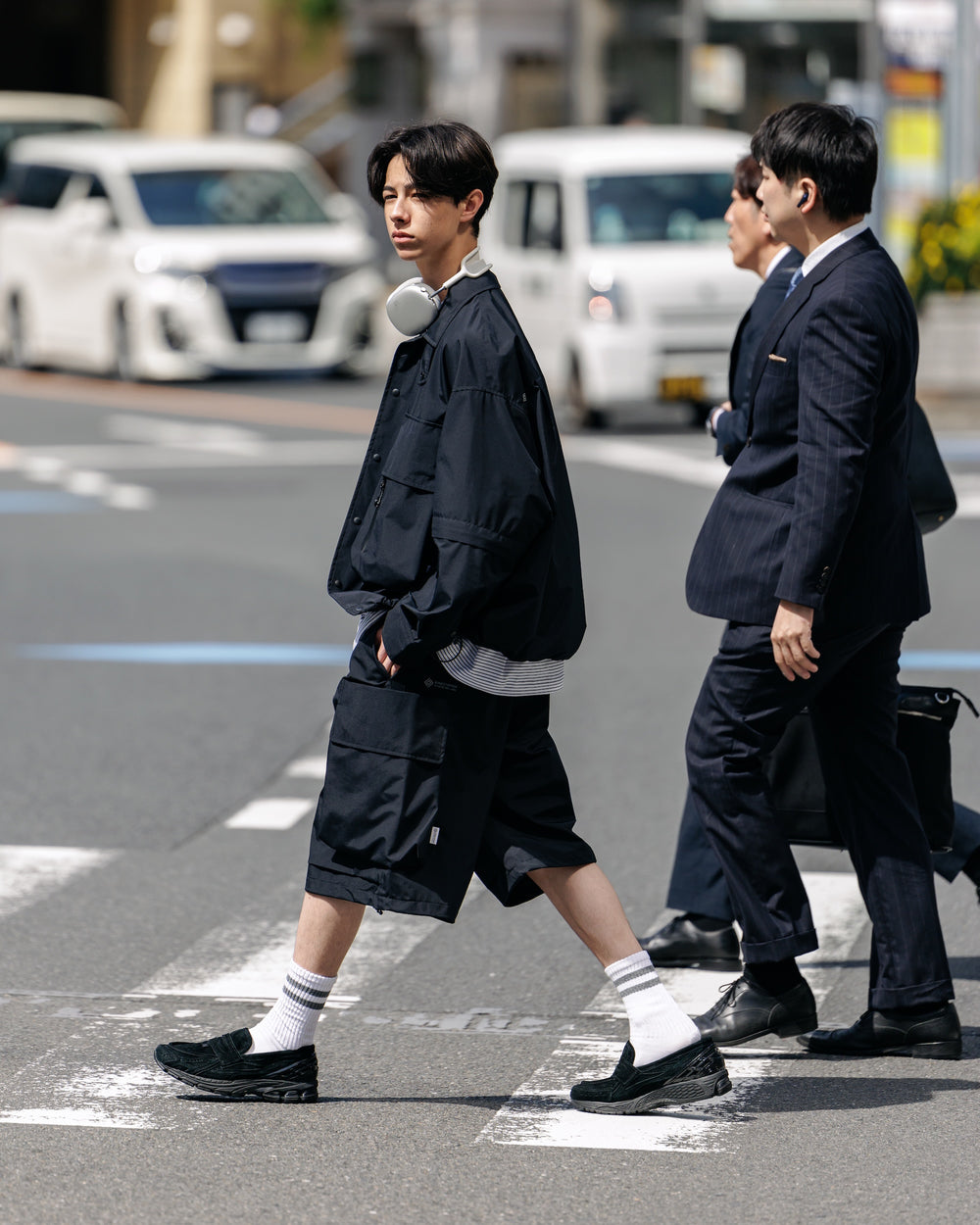 CLESSTE / +Phenix Windstopper ® By Gore-tex Labs City Military Half Pants (Black)