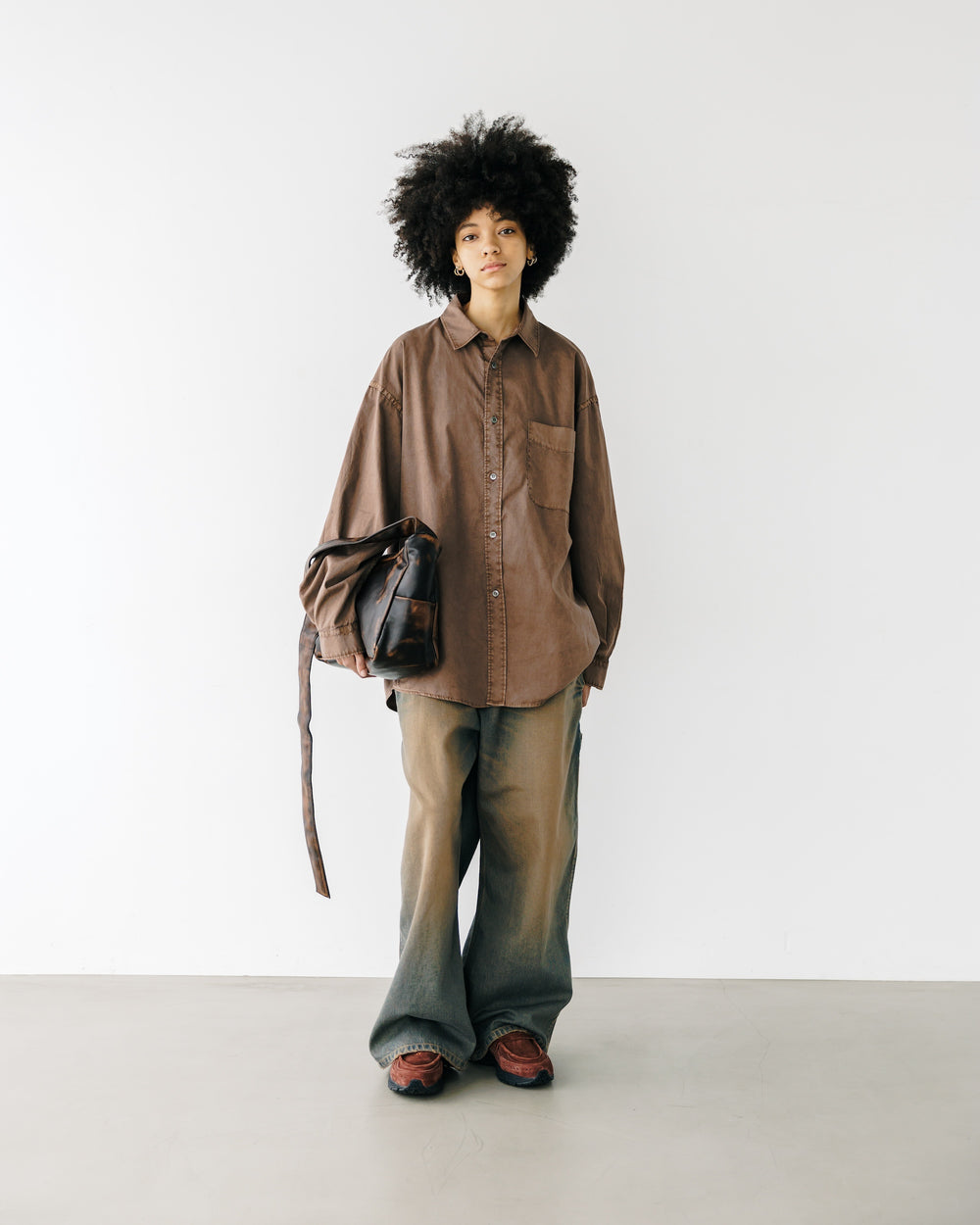 CLESSTE / Vintage Leather Holiday Bag