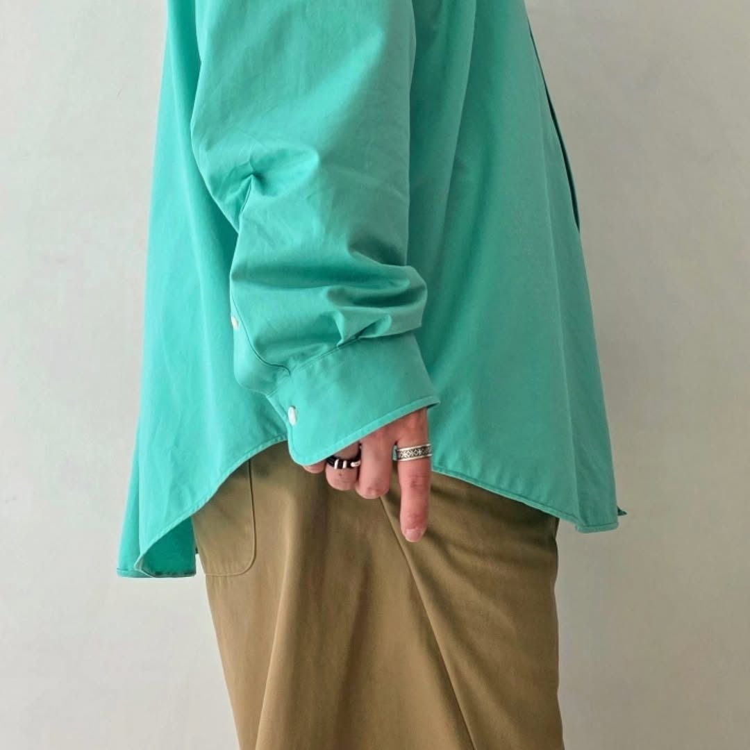 KANEMASA PHIL / 46G Atmosphere Shirt (Turquoise)