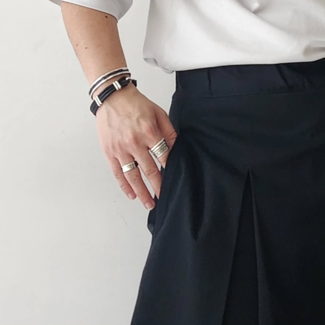 SAGE NATION / Box Pleat Trouser