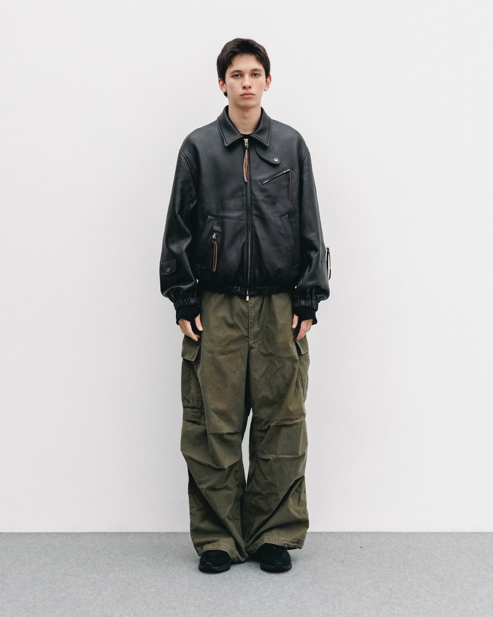 CLESSTE / Sheep Leather Utility Jacket