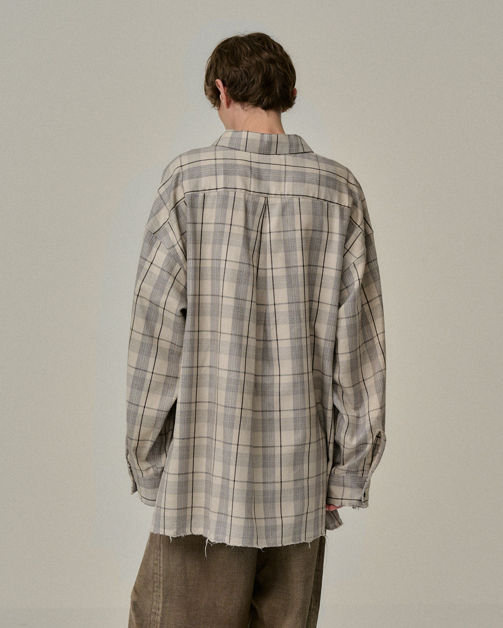ANCELLM / C/R Check Shirt