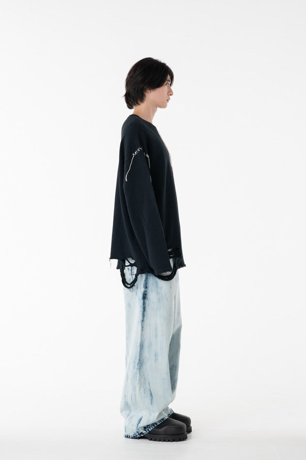DISCOVERED / Looping Sweat (Black)