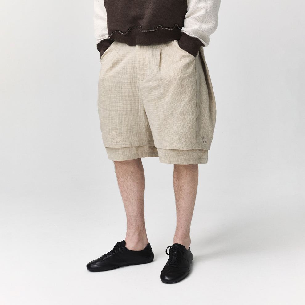 GANDER / Deans Short Beige