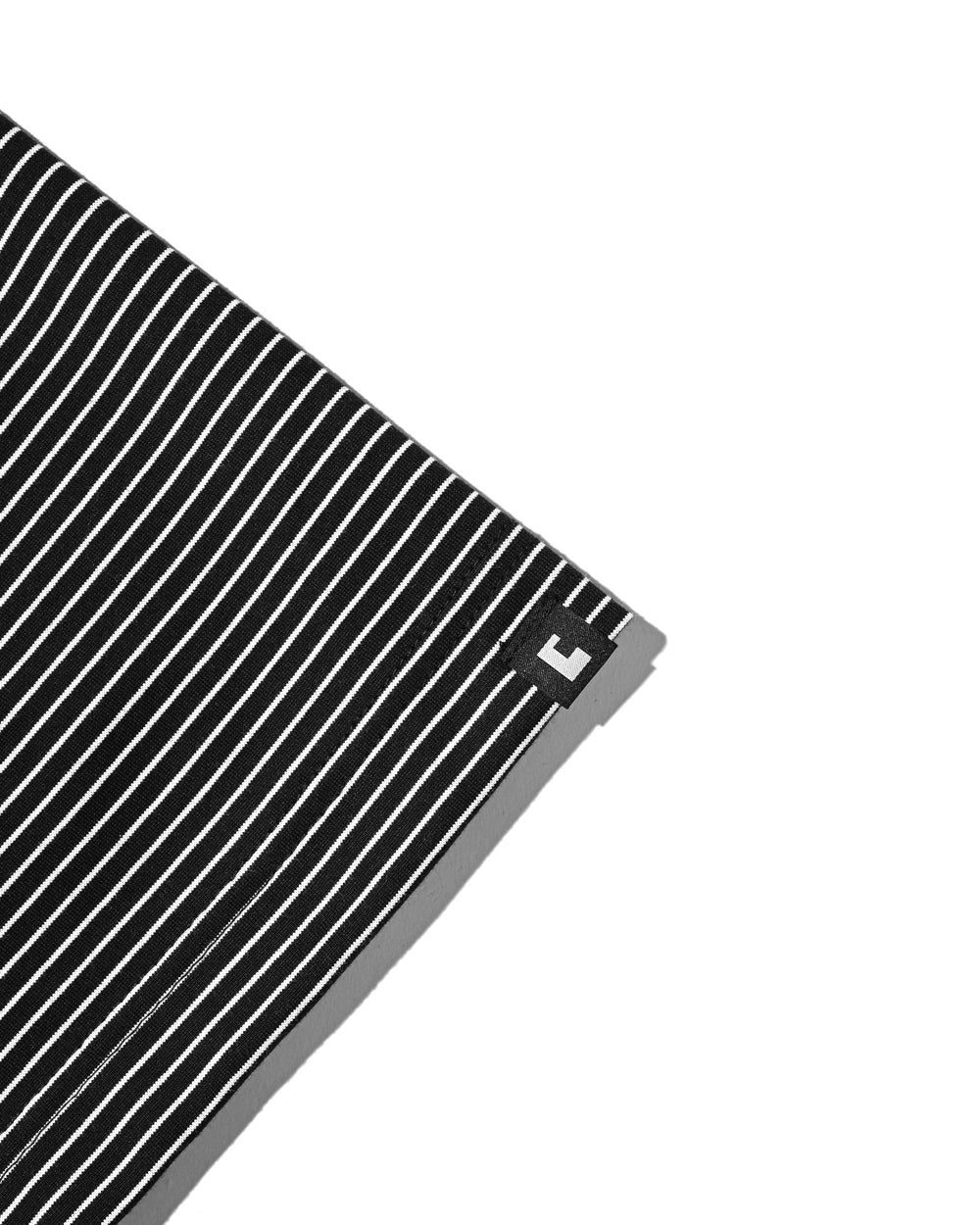 CLESSTE / 'C x Concept' Striped S/S T-Shirt With Drawstrings (Black x White)