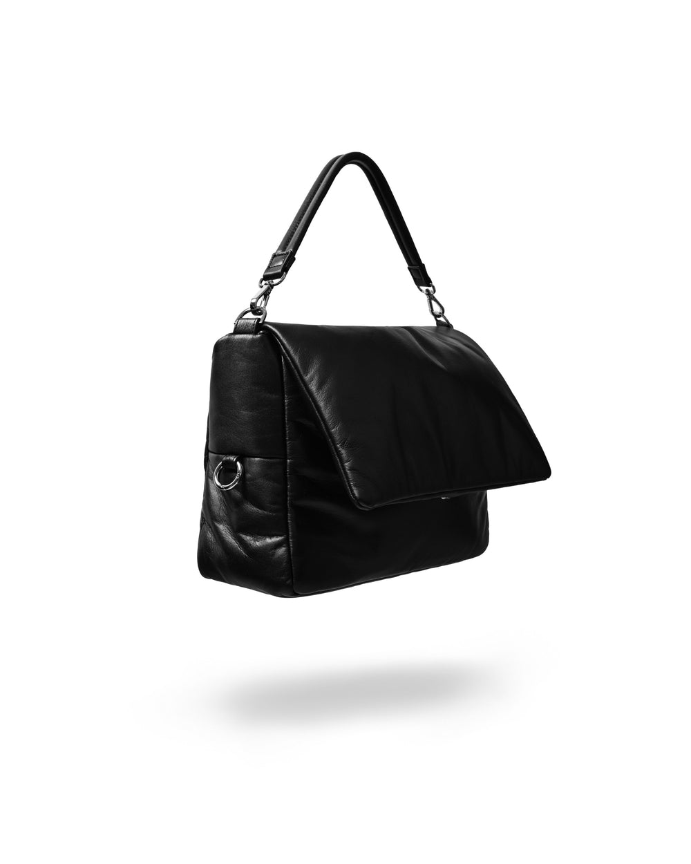 CLESSTE / Leather Padded Flap Holiday Bag