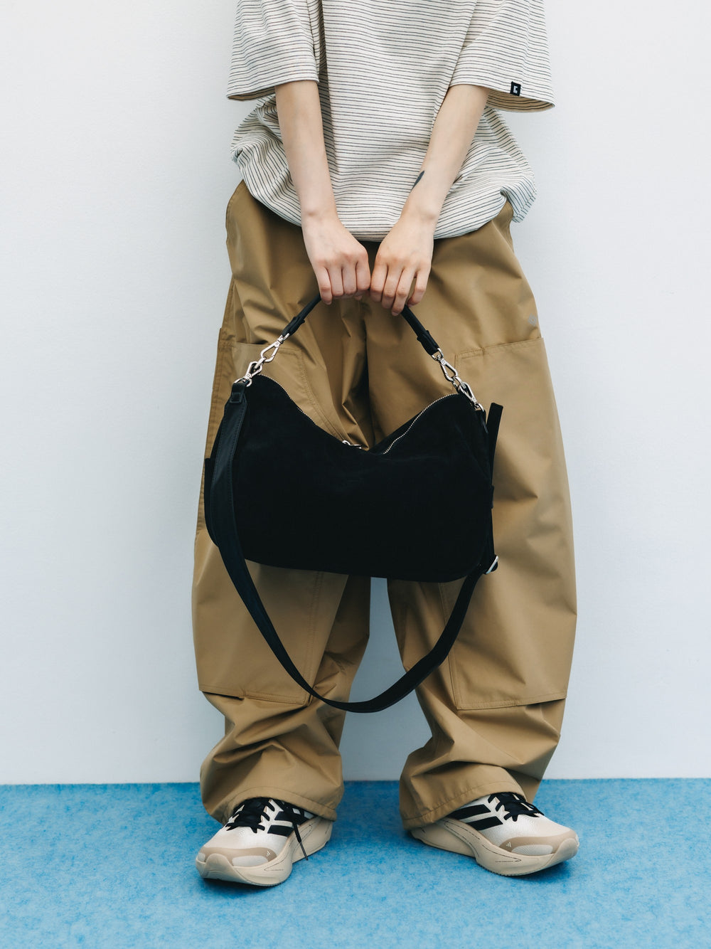 CLESSTE / Suede Day Off Bag (Black)