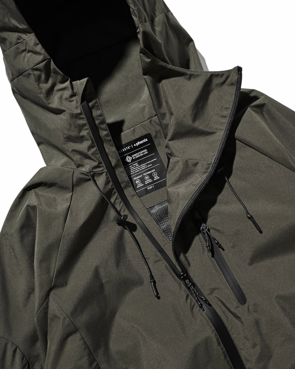 CLESSTE / +Phenix Windstopper ® By Gore-tex Labs City Mountain Jacket (Asphalt Gray)