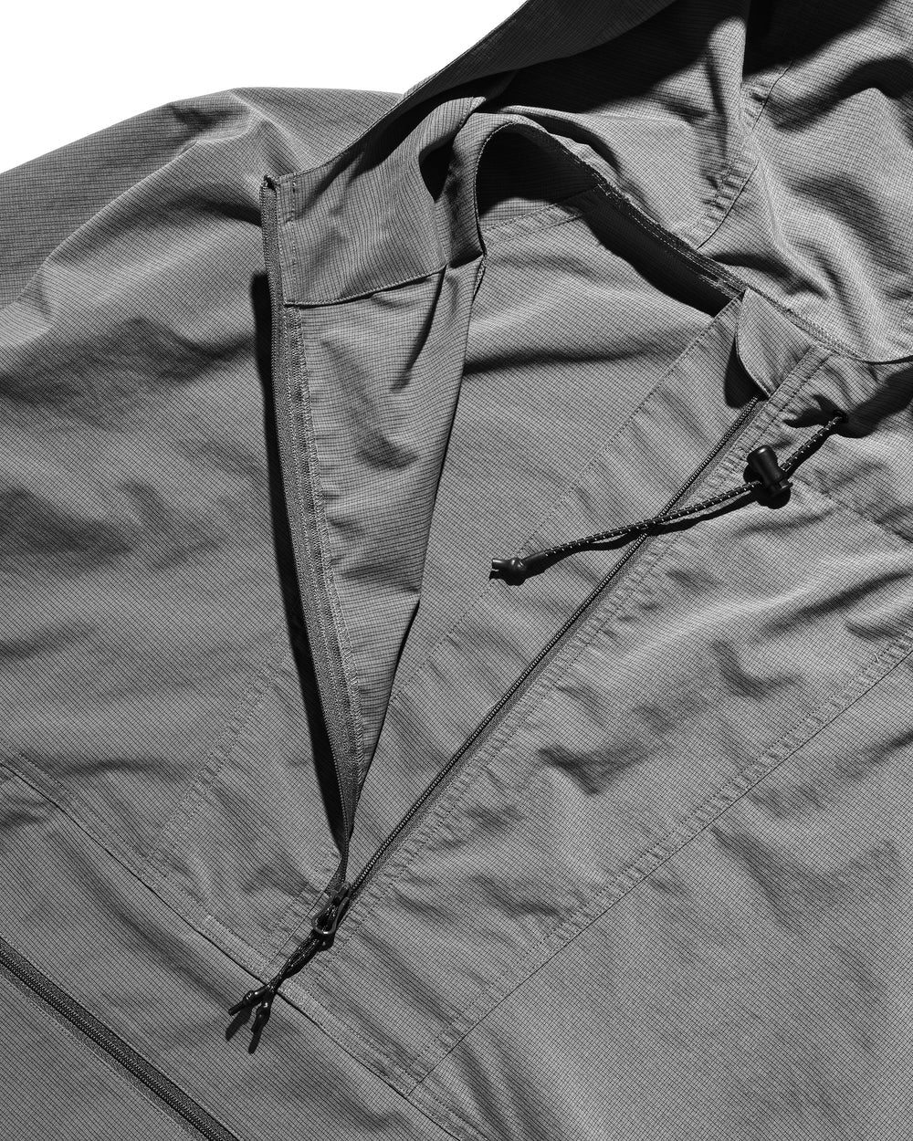 CLESSTE / Packable City Anorak Parka (Gray Mini Graph Check)