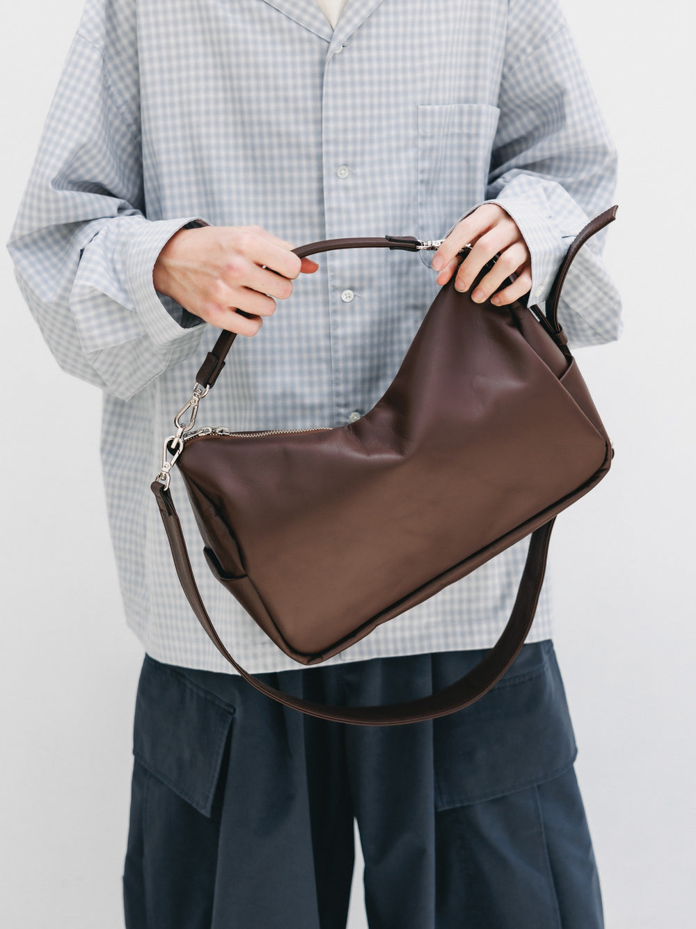 CLESSTE / Leather Day Off Bag (Brown)
