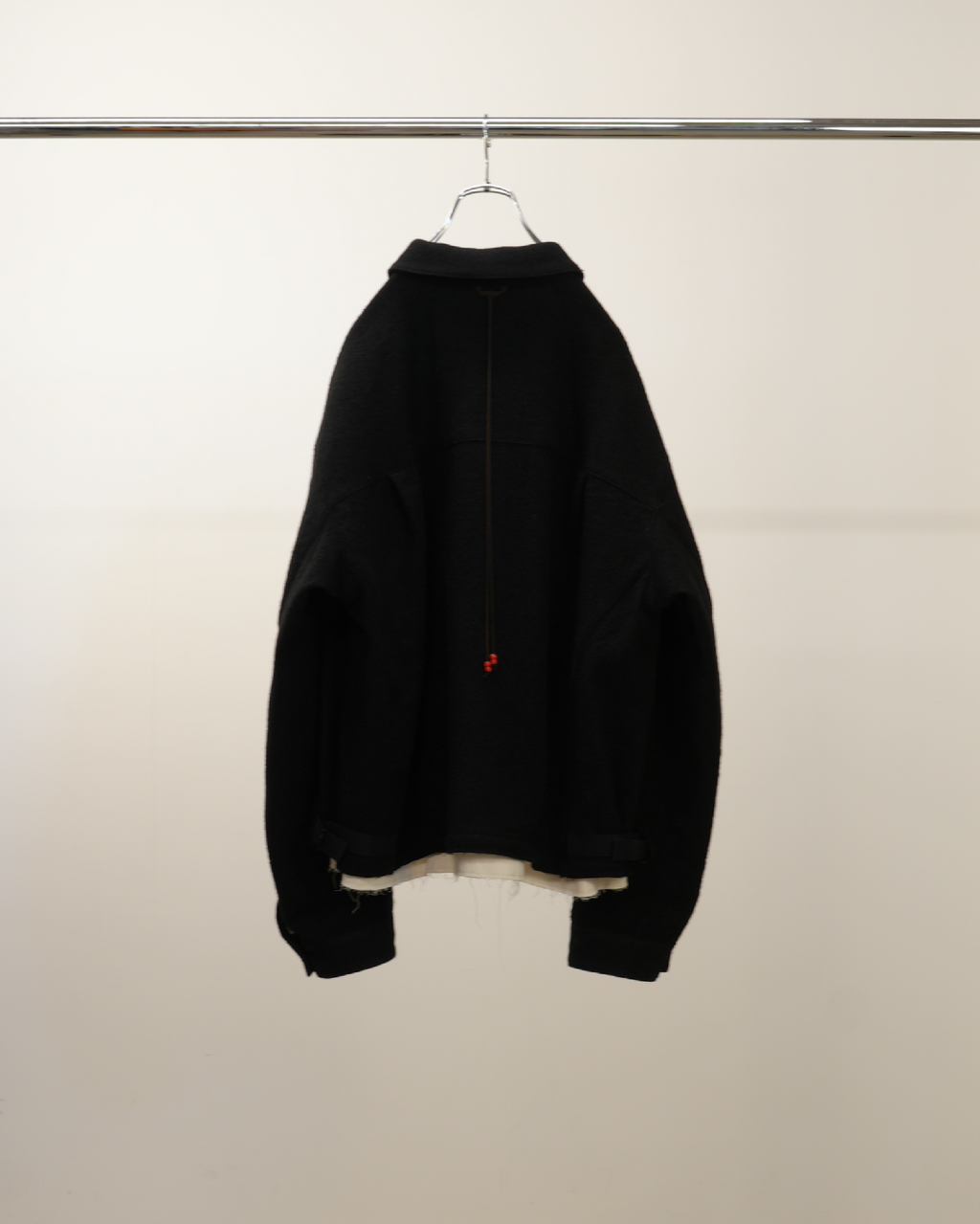 ANCELLM / Shrink Wool Layering Jacket
