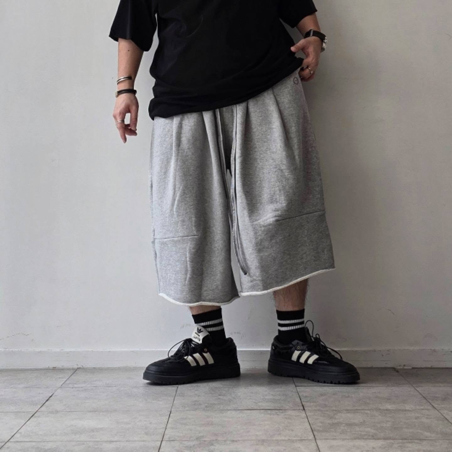 SHINYAKOZUKA / Ordinary Home Baggy Shorts (Heather)