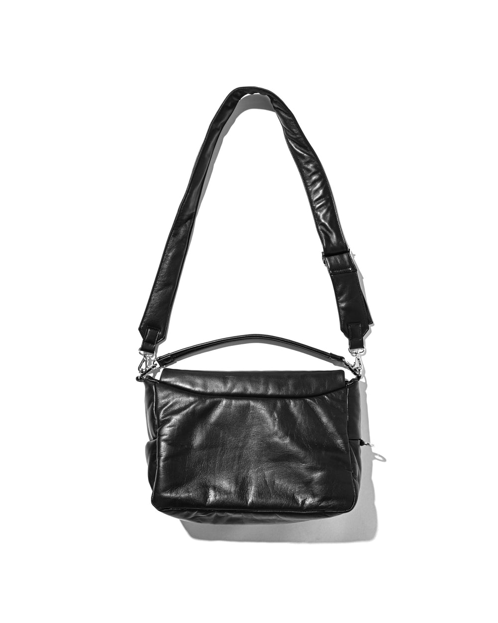 CLESSTE / Leather Padded Flap Holiday Bag